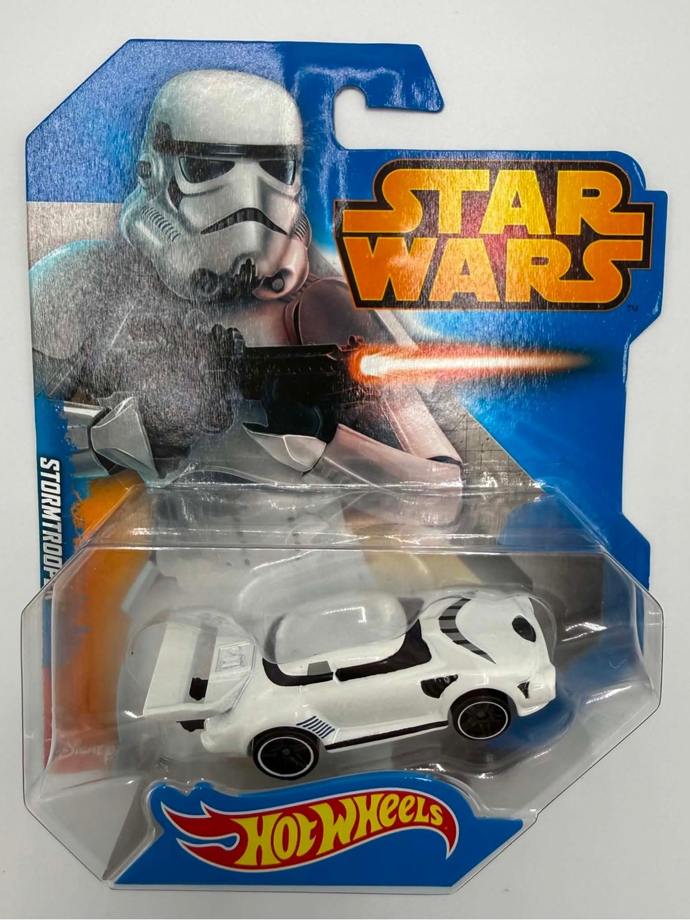 2014 Mattel Hot Wheels Star Wars Stormtrooper Diecast Car - Picture 1 of 2